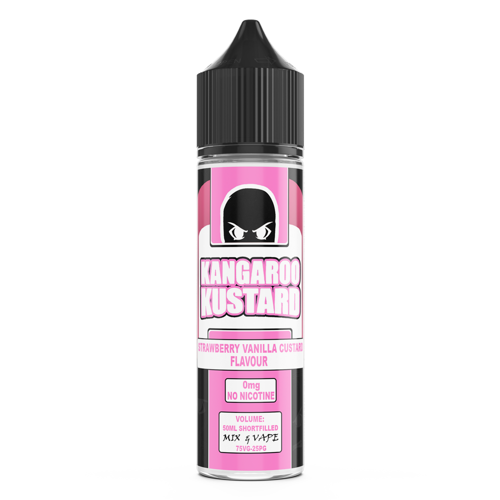Cloud Thieves Kangaroo Kustard Strawberry Vanilla Custard 50ml Shortfill