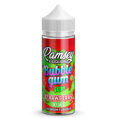 Ramsey E-Liquids Bubblegum Strawberry Kiwi 100ml Shortfill