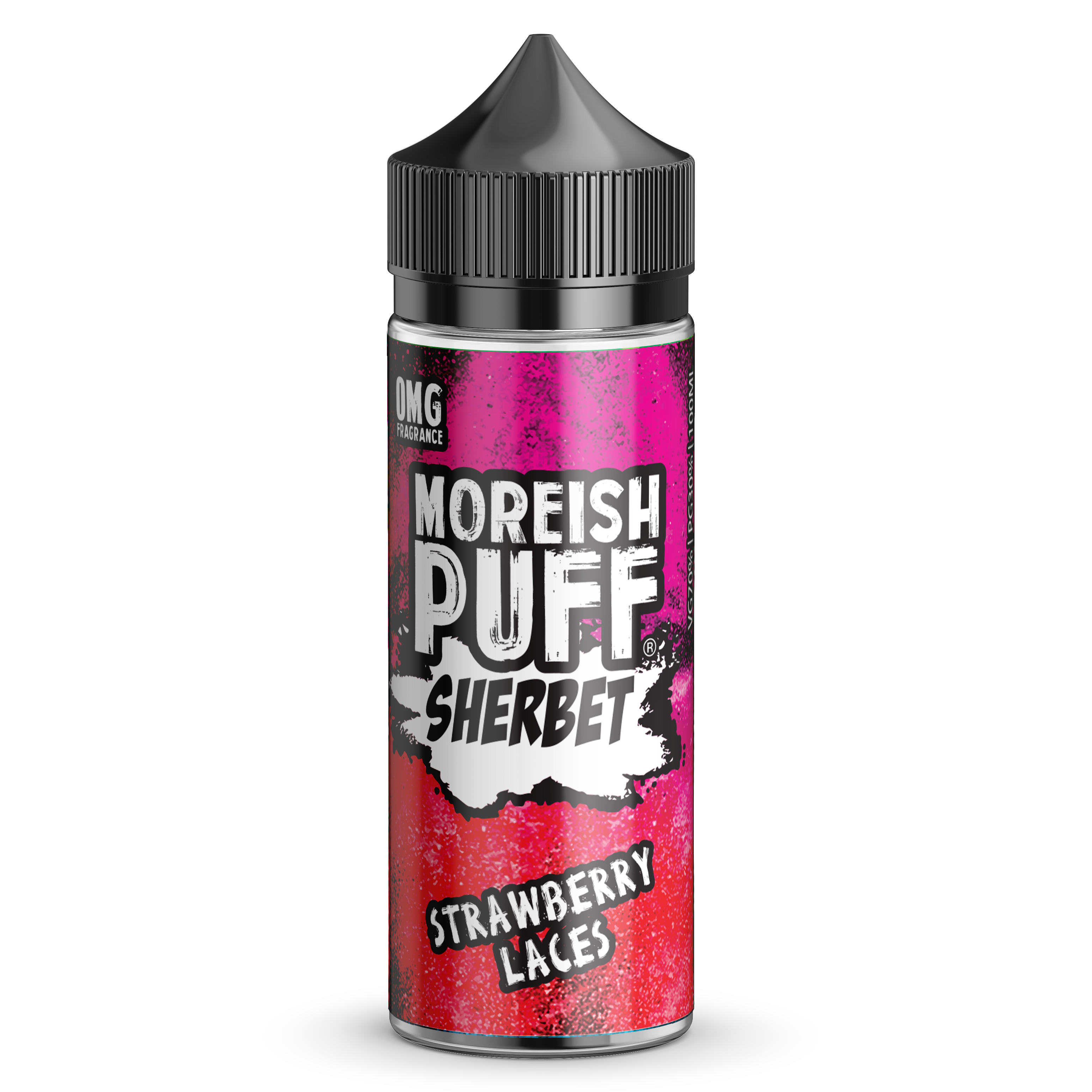 Moreish Puff Sherbet: Strawberry Laces Sherbet 0mg 100ml Shortfill E-Liquid