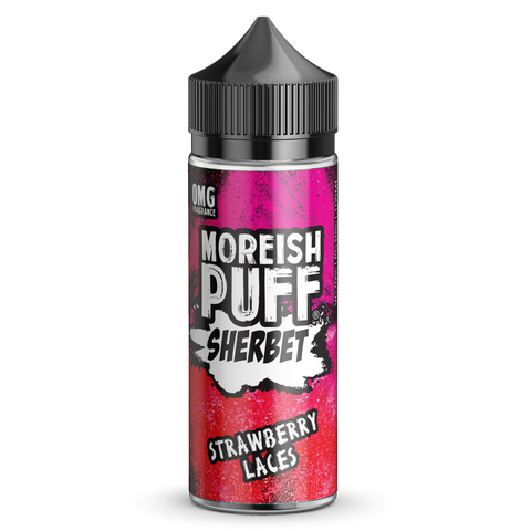 Moreish Puff Sherbet Strawberry Laces 100ml Shortfill