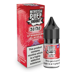 Moreish Puff Sherbet 50/50 Strawberry Laces Sherbet 10ml E-Liquid