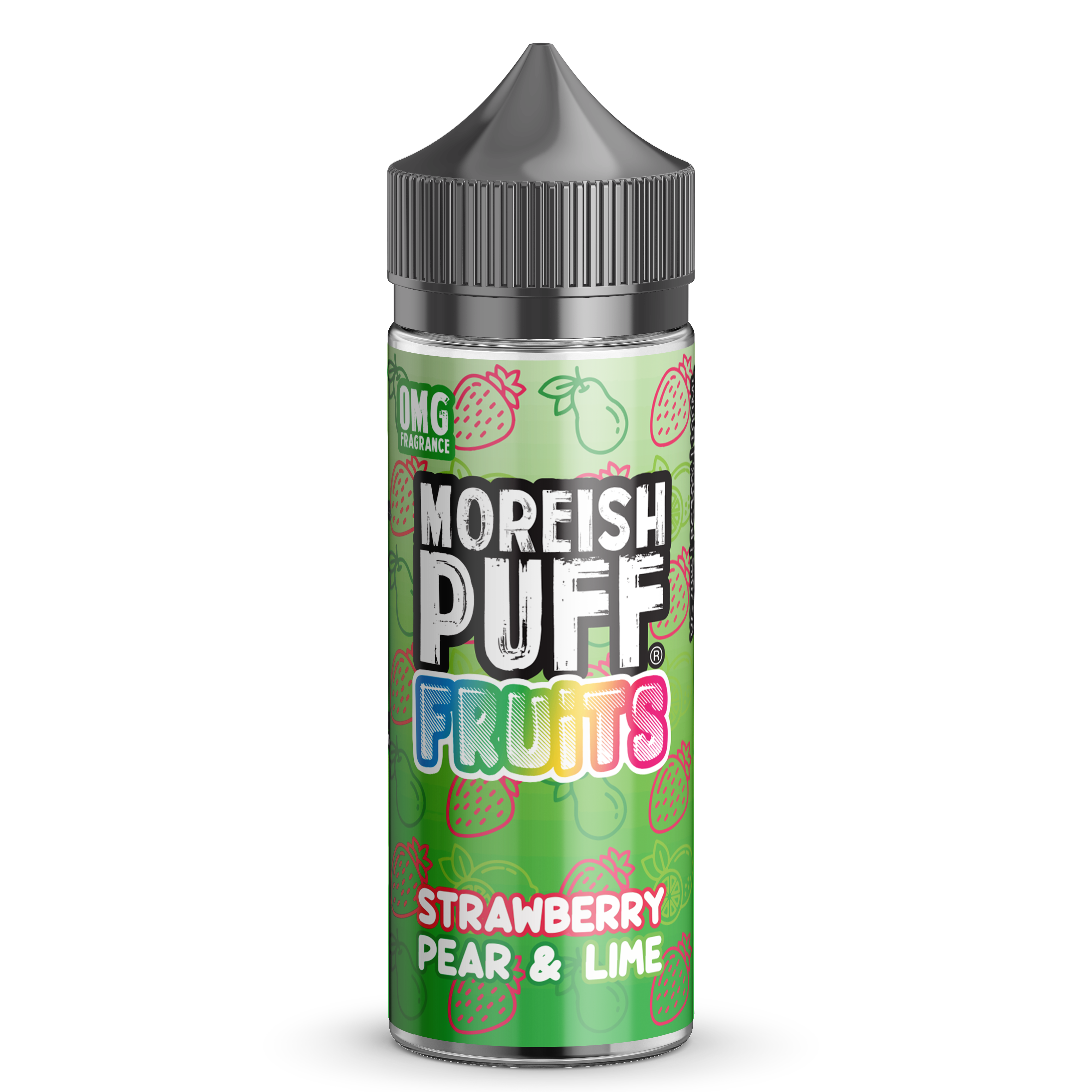 Strawberry, Pear & Lime by Moreish Puff Fruits 100ml Shortfill
