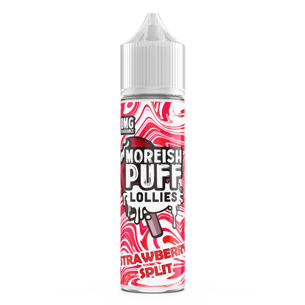 Moreish Puff Lollies Strawberry Split 50ml Shortfill
