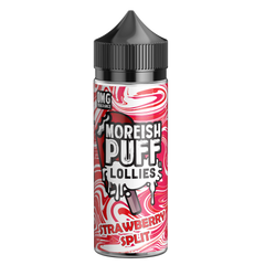 Moreish Puff Lollies Strawberry Split 100ml Shortfill