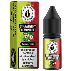 Juice N Power 50:50 Strawberry Lemonade 10ml E-Liquid