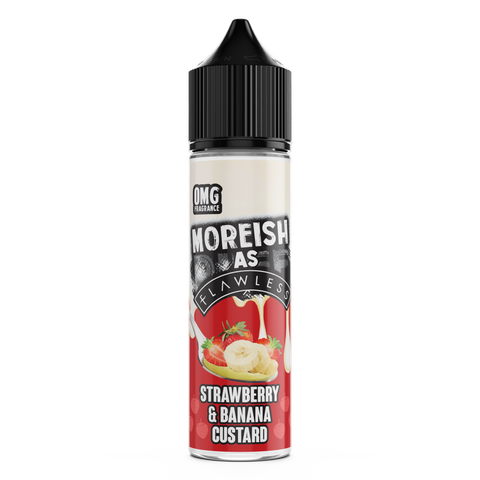 Moreish As Flawless Strawberry Banana Custard 50ml Shortfill