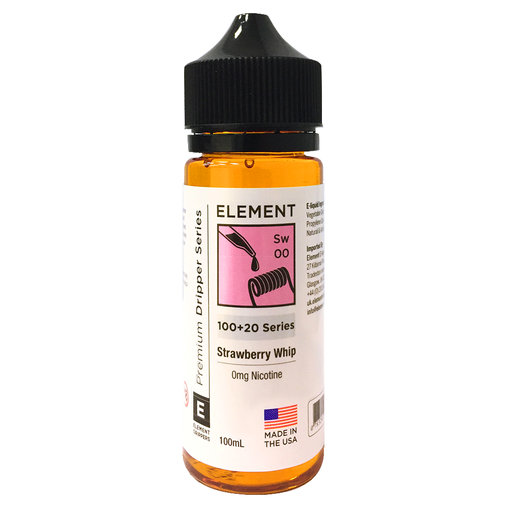 Strawberry Whip By Element 0mg Shortfill - 100ml