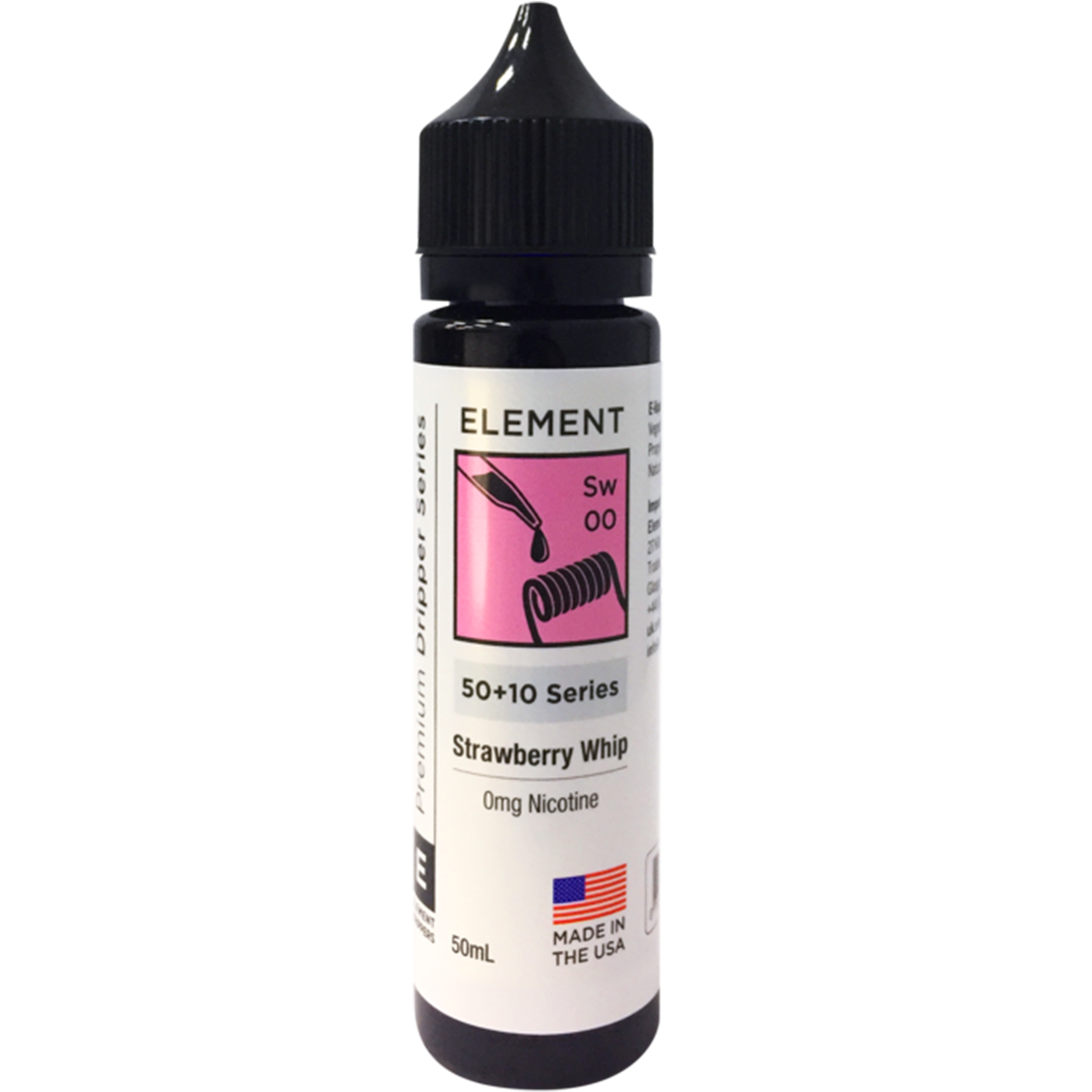 Element Strawberry Whip 0mg 50ml Shortfill E-Liquid