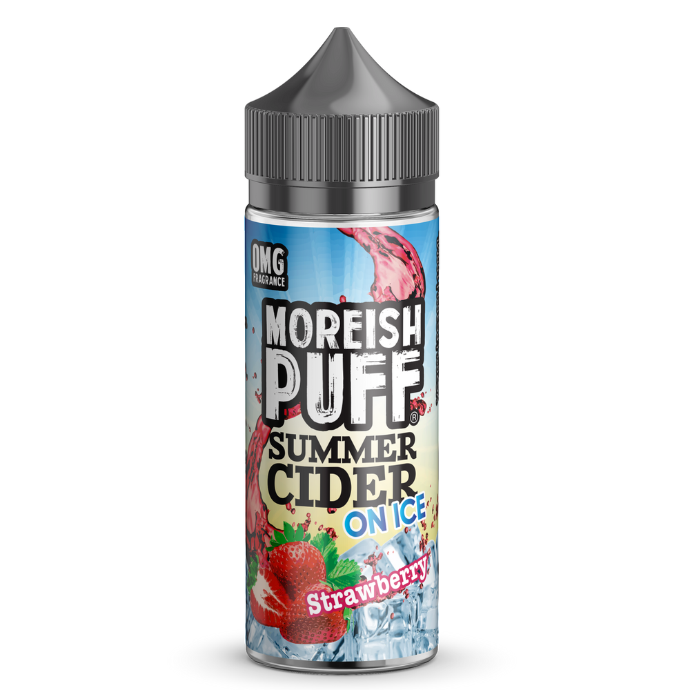 Moreish Puff Summer Cider on Ice Strawberry 100ml Shortfill