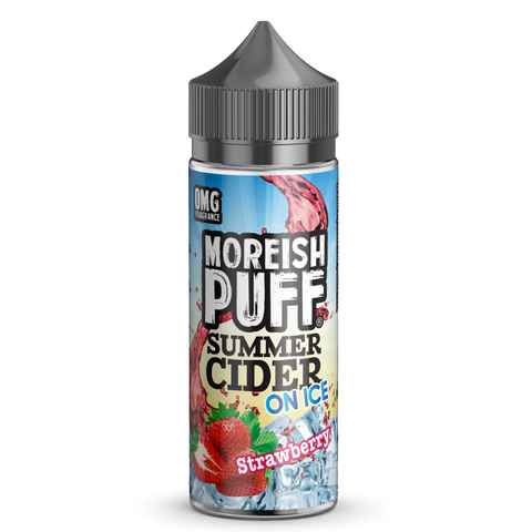 Moreish Puff Summer Cider on Ice Strawberry 100ml Shortfill