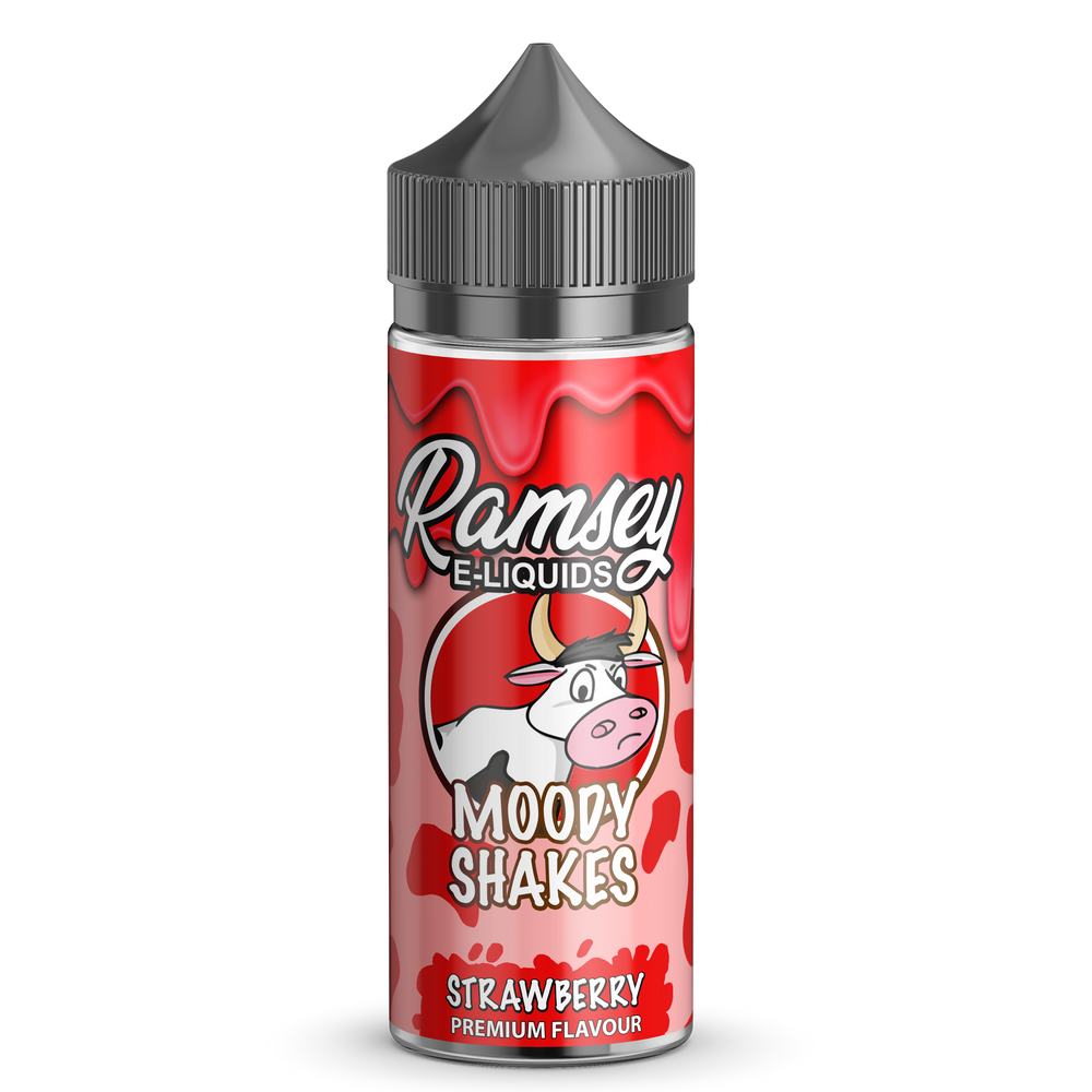 Ramsey E-Liquids Moody Shakes Strawberry 100ml Shortfill