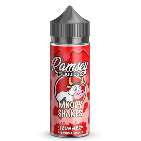 Ramsey E-Liquids Moody Shakes Strawberry 100ml Shortfill