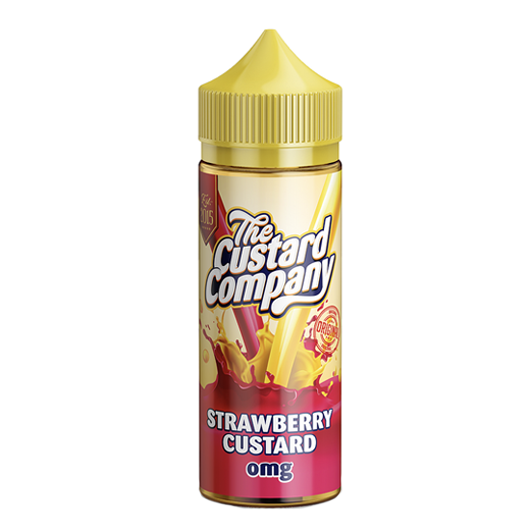 The Custard Company Strawberry Custard 0mg 100ml Shortfill E-Liquid
