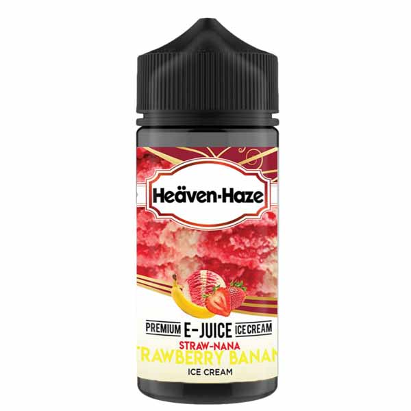 Heaven Haze Strawberry Banana 0mg 100ml Shortfill E-Liquid