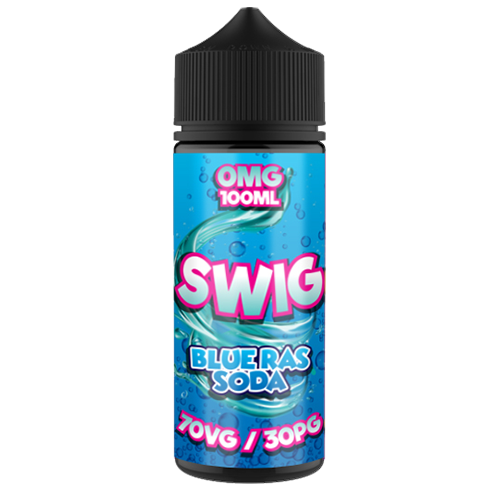 Swig Blue Ras Soda 0mg 100ml Shortfill E-Liquid