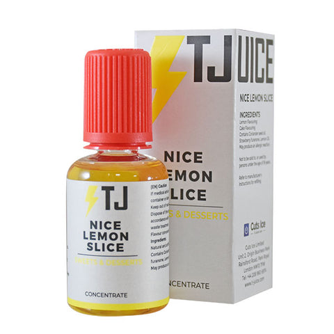 T Juice Nice Lemon Slice 30ml Concentrate
