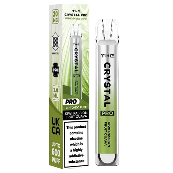 The Crystal Pro Disposable Vape Device
