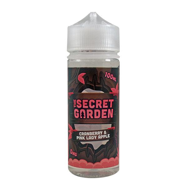 The Secret Garden E-liquid Cranberry & Pink Lady Apple 100ml Shortfill