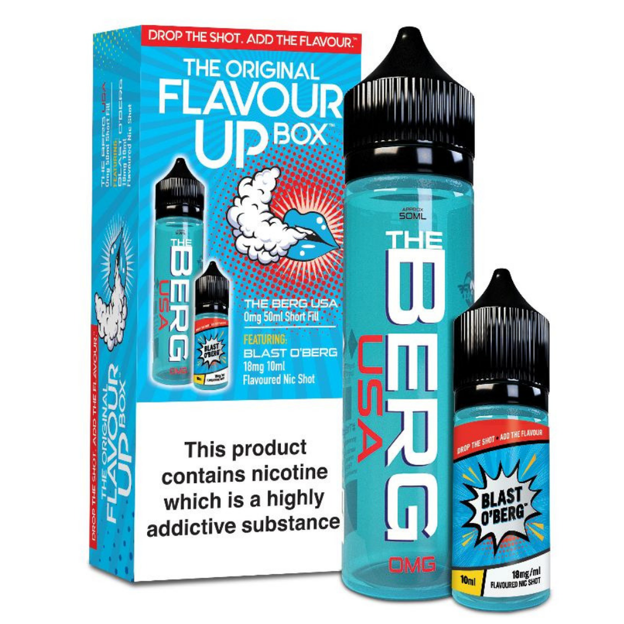 Innevape The Berg Flavour up Box 0mg 50ml Shortfill E-Liquid