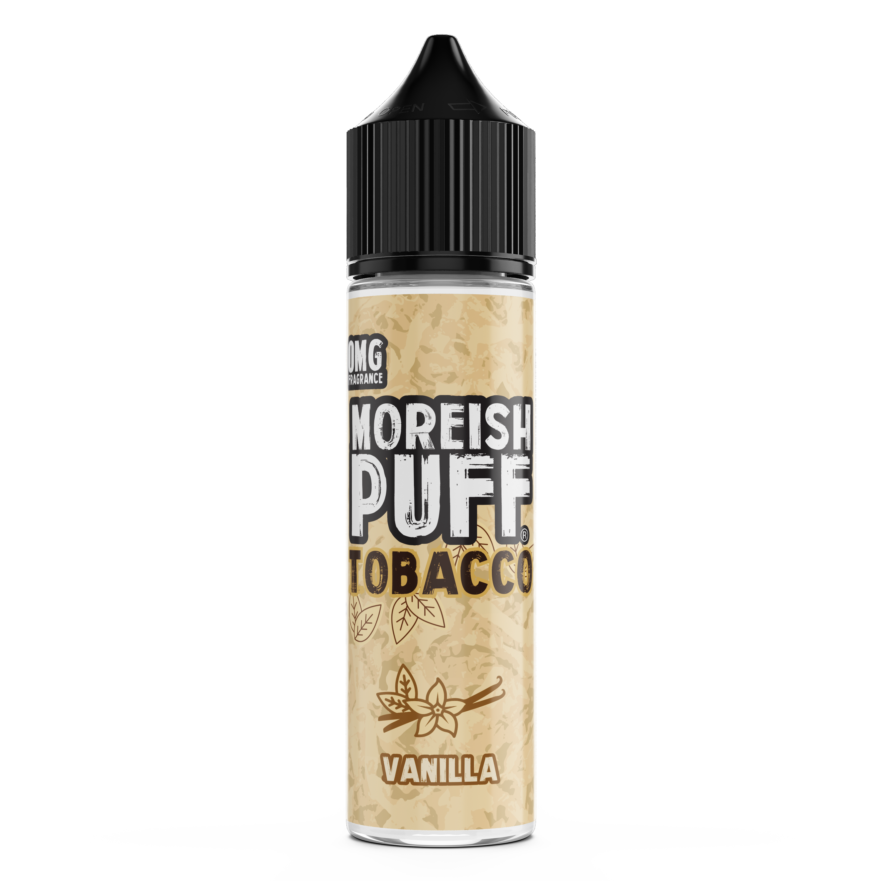 Moreish Puff Tobacco: Vanilla Tobacco 0mg 50ml Shortfill E-Liquid