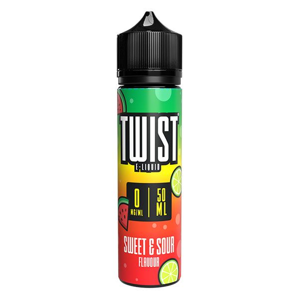Twist Sweet and Sour 0MG 50ML Shortfill
