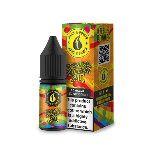 Juice N Power Tropical Rainbow 10ml Nic Salt