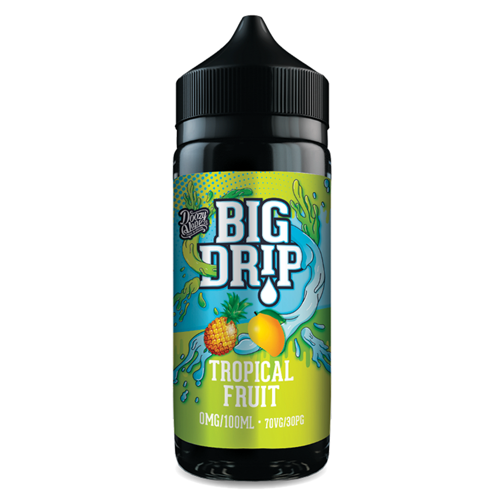 Doozy Vape Big Drip Tropical Fruit 0mg 100ml Shortfill E-Liquid
