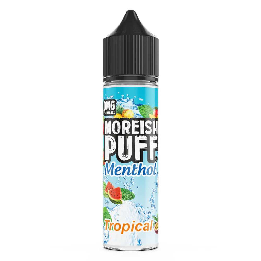 Moreish Puff Menthol Tropical 50ml Shortfill