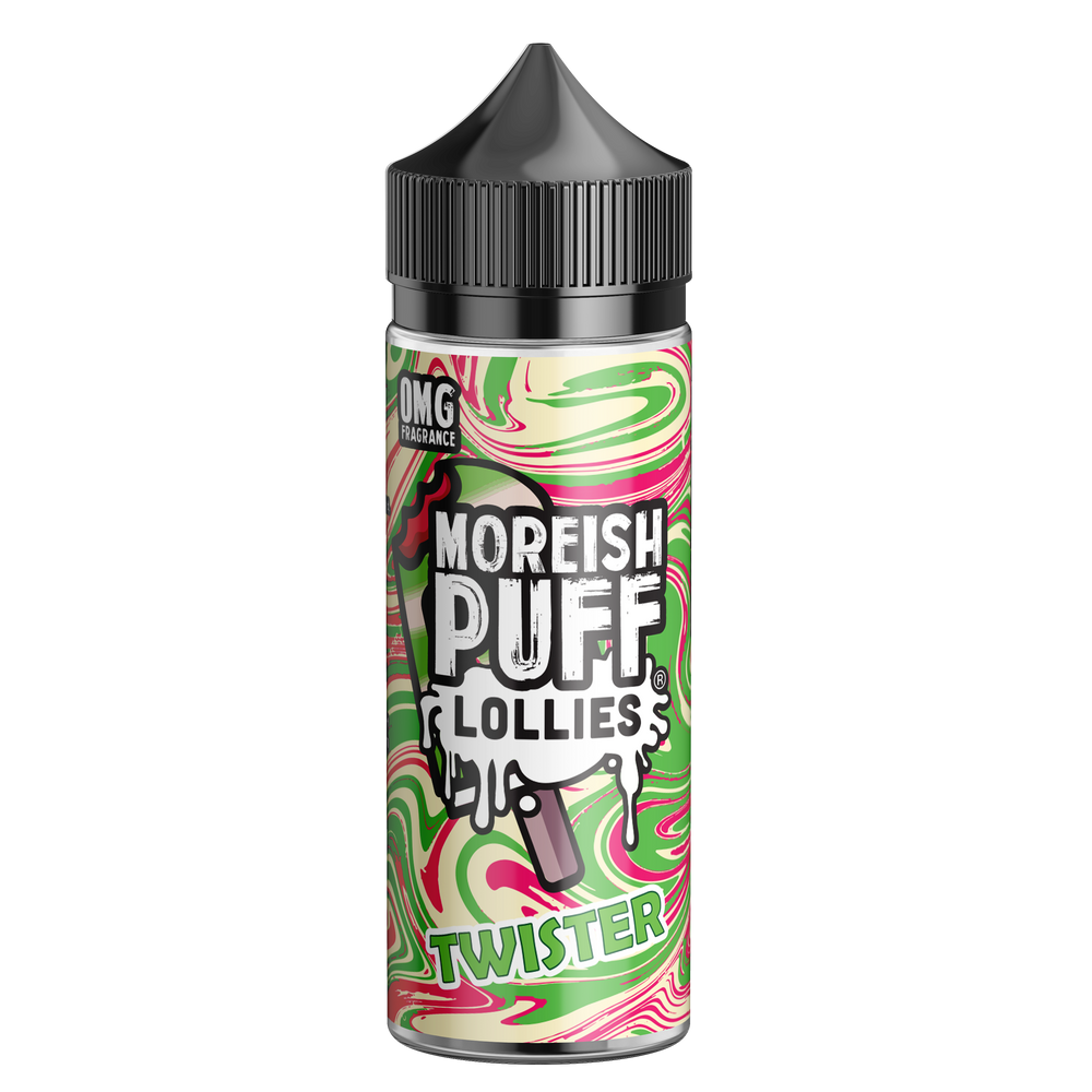 Moreish Puff Lollies Twister 100ml Shortfill