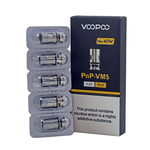 Voopoo PnP Replacement Coils 5pk - Vape Coils UK Voopoo PnP Replacement Coils 5pk - Vape Coils UK