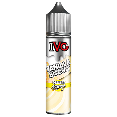 IVG Dessert Range Vanilla Biscuit 50ML Shortfill