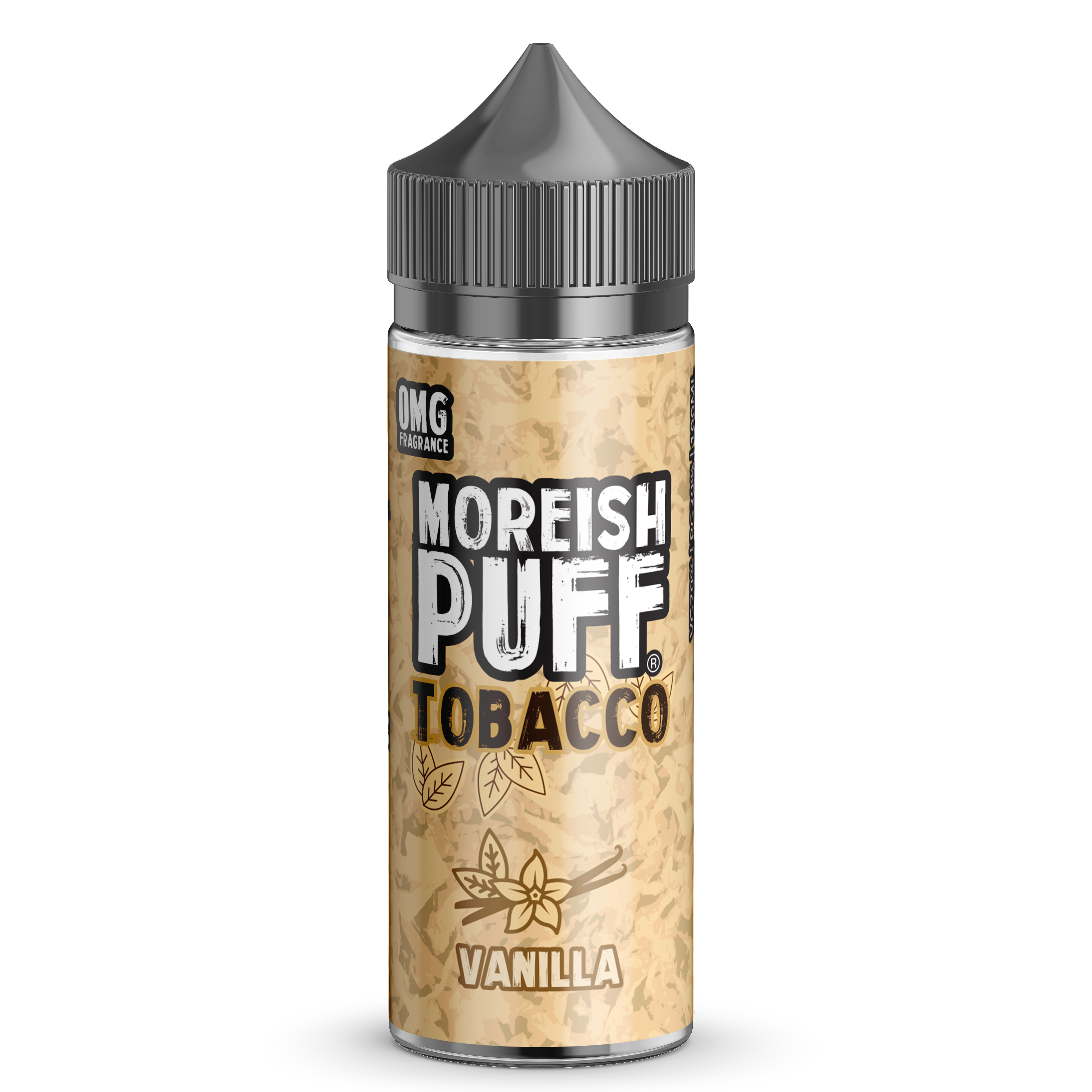 Moreish Puff Tobacco: Vanilla Tobacco 0mg 100ml Shortfill E-Liquid