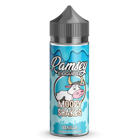 Ramsey E-Liquids Moody Shakes Vanilla 100ml Shortfill