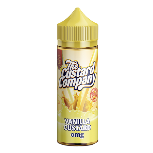 The Custard Company Vanilla Custard 0mg 100ml Shortfill E-Liquid