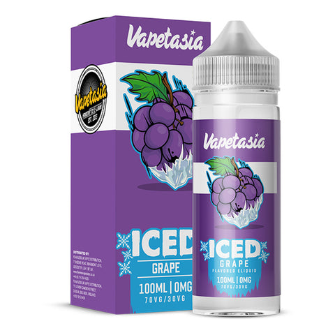 Vapetasia Iced Grape 100ml Shortfill