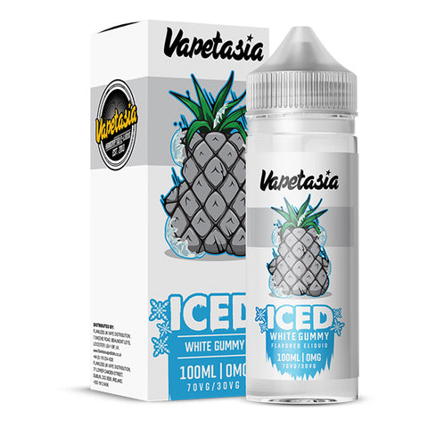 Vapetasia Iced White Gummy 100ml Shortfill