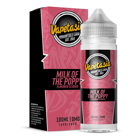 Vapetasia Milk of the Poppy 100ml Shortfill