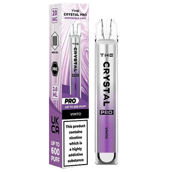 The Crystal Pro Disposable Vape Device