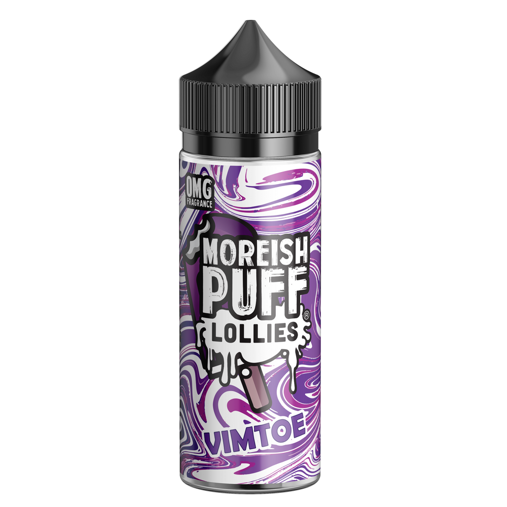 Moreish Puff Lollies Vimtoe 100ml Shortfill