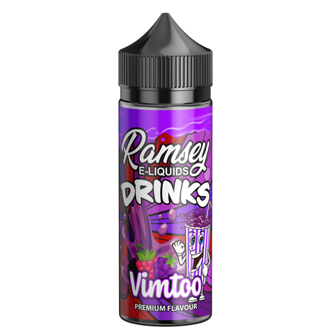 Ramsey E-Liquids Drinks Vimtoo 100ml Shortfill