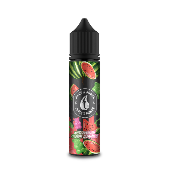 Juice N Power Watermelon, Candy, Gummies E-Liquid 50ml Short Fill