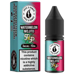 Juice N Power 50:50 Watermelon Mojito 10ml E-Liquid