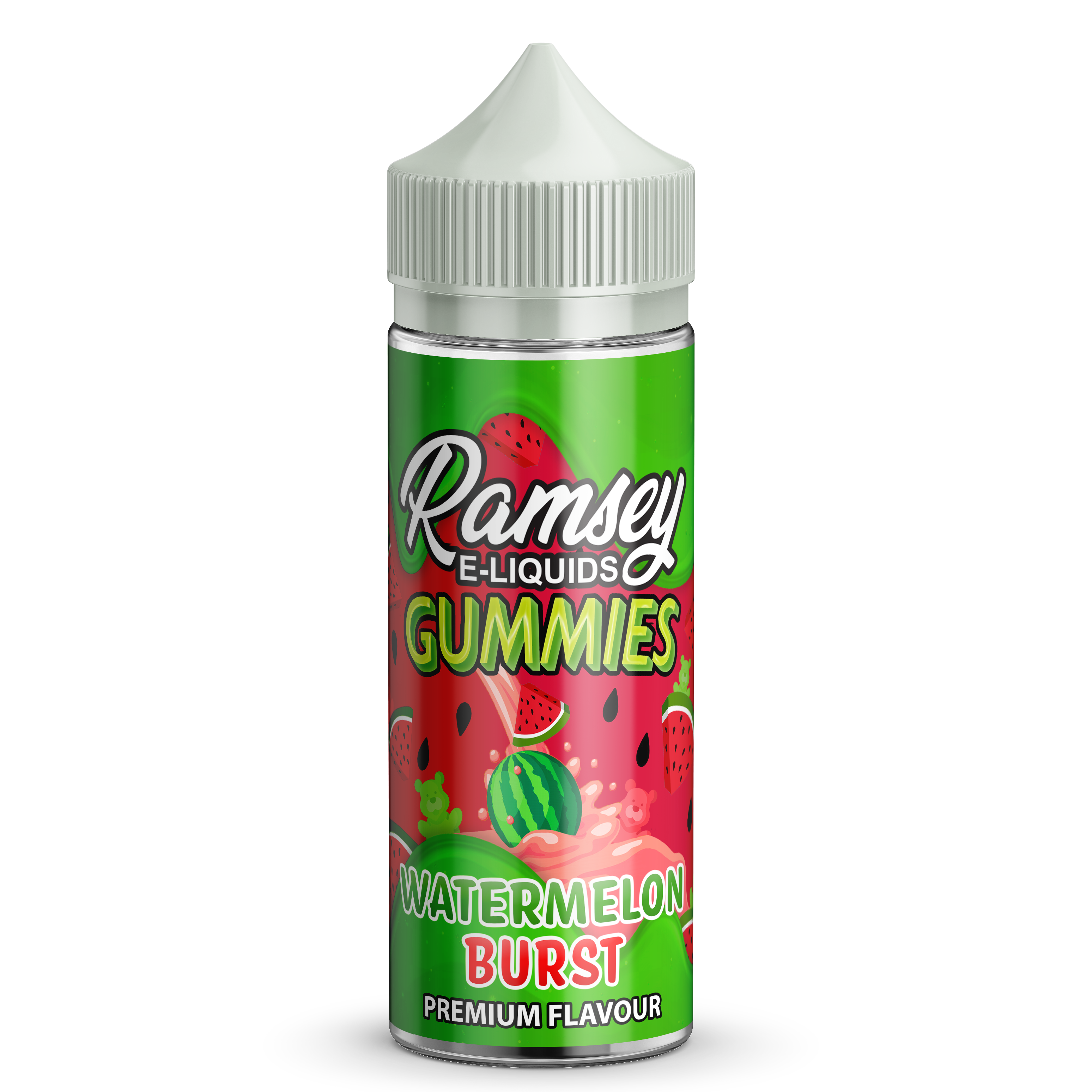 Watermelon Burst E-Liquid by Ramsey E-Liquids - Shortfills UK
