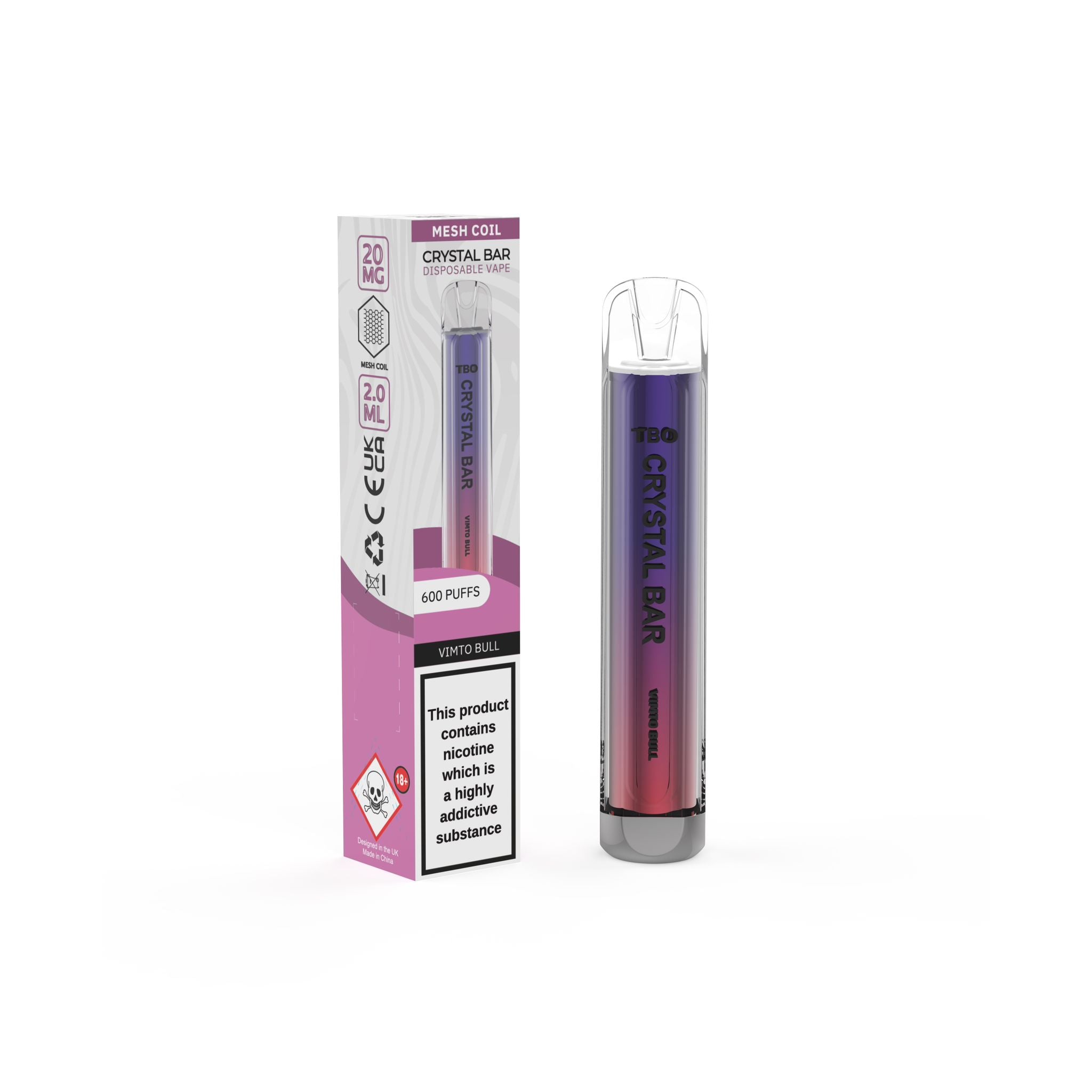 TBO Crystal Bar Disposable Vape Device