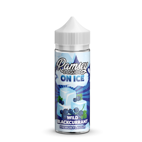 Ramsey E-Liquids On Ice Wild Blackcurrant 100ml Shortfill