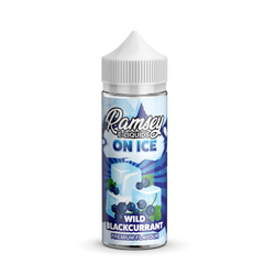 Ramsey E-Liquids On Ice Wild Blackcurrant 100ml Shortfill