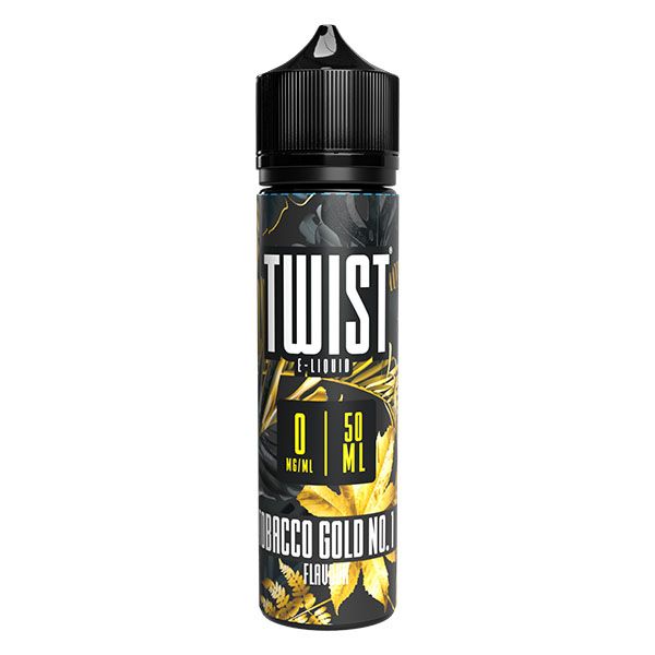 Twist Tobacco Gold No.1 0MG 50ML Shortfill