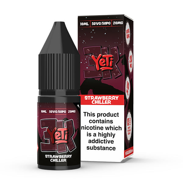 Yeti 3k Bar Salt Strawberry Chiller 10ml Nic Salt