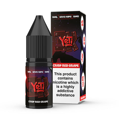 Yeti 3k Bar Salt Crisp Red Grape 10ml Nic Salt