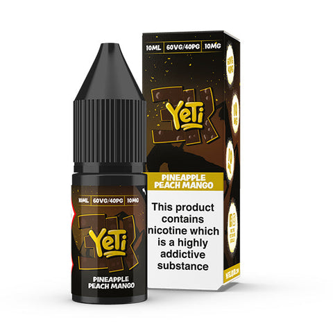 Yeti 3k Bar Salt Pineapple Peach Mango 10ml Nic Salt